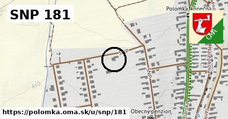 SNP 181, Polomka