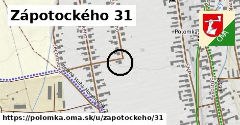 Zápotockého 31, Polomka