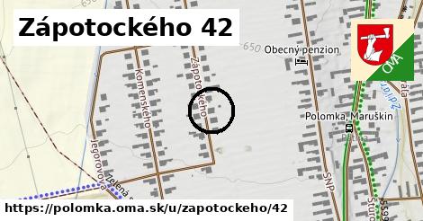 Zápotockého 42, Polomka