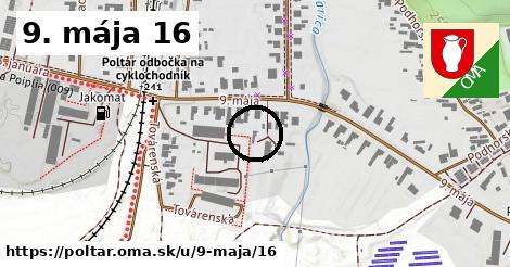 9. mája 16, Poltár