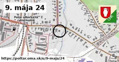 9. mája 24, Poltár