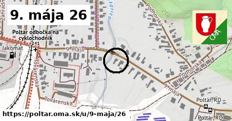 9. mája 26, Poltár