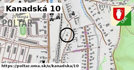 Kanadská 10, Poltár