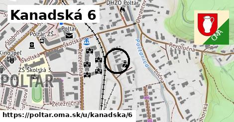 Kanadská 6, Poltár