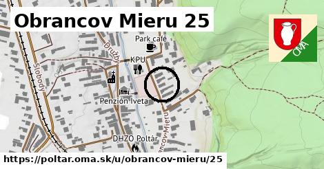 Obrancov Mieru 25, Poltár