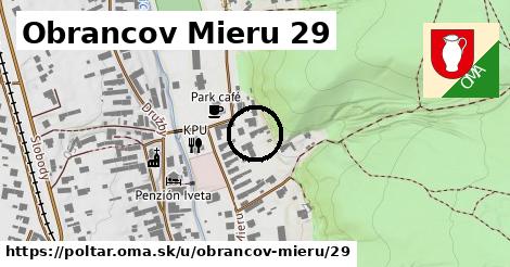 Obrancov Mieru 29, Poltár