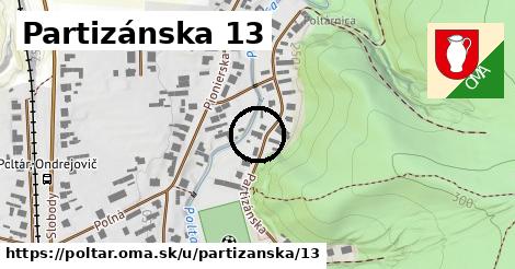 Partizánska 13, Poltár