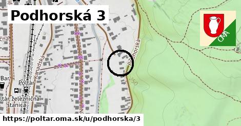 Podhorská 3, Poltár