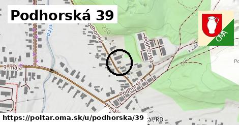 Podhorská 39, Poltár