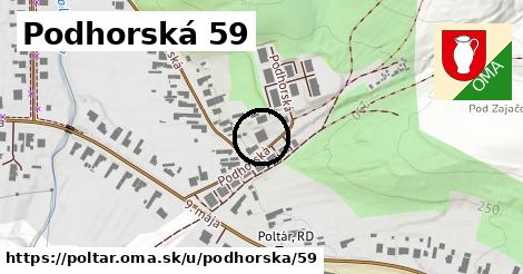 Podhorská 59, Poltár