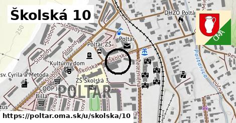 Školská 10, Poltár