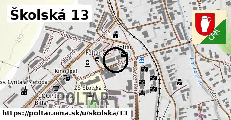 Školská 13, Poltár