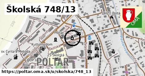 Školská 748/13, Poltár