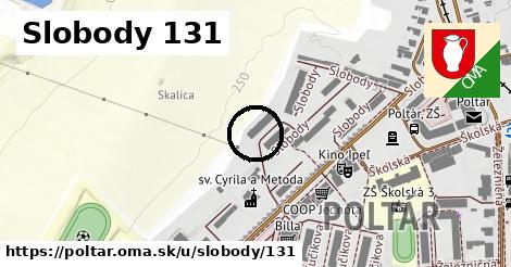 Slobody 131, Poltár