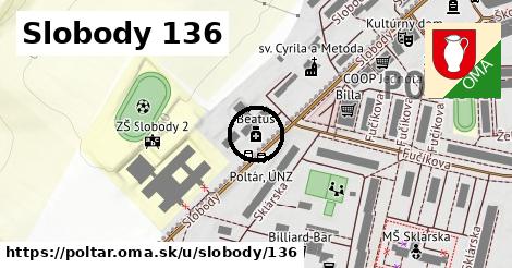 Slobody 136, Poltár