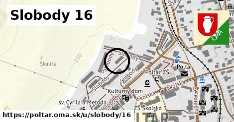 Slobody 16, Poltár