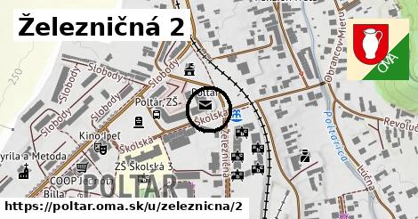 Železničná 2, Poltár