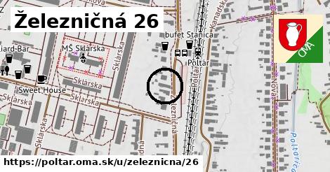 Železničná 26, Poltár