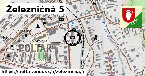 Železničná 5, Poltár