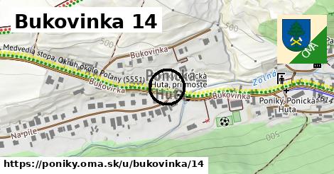 Bukovinka 14, Poniky