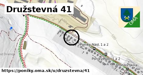 Družstevná 41, Poniky