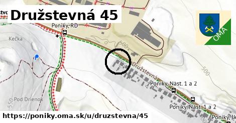 Družstevná 45, Poniky