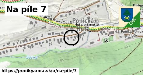 Na píle 7, Poniky