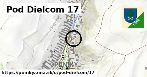 Pod Dielcom 17, Poniky