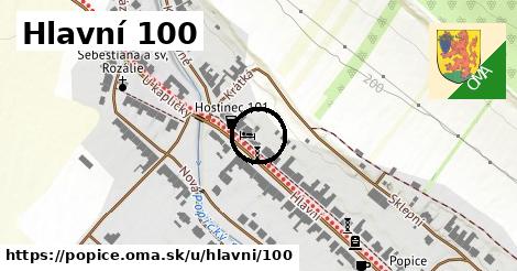 Hlavní 100, Popice