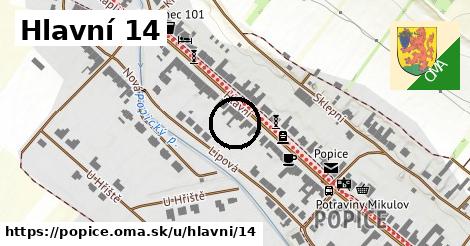 Hlavní 14, Popice