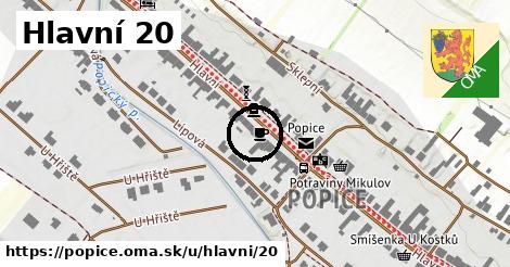 Hlavní 20, Popice