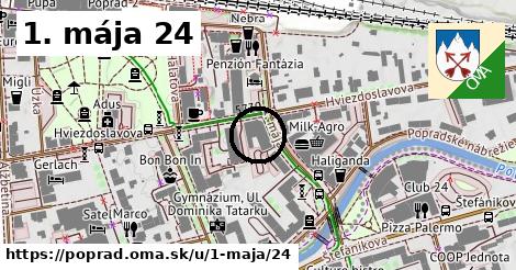 1. mája 24, Poprad