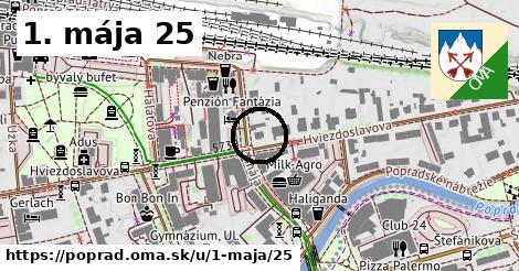 1. mája 25, Poprad