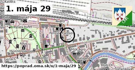 1. mája 29, Poprad