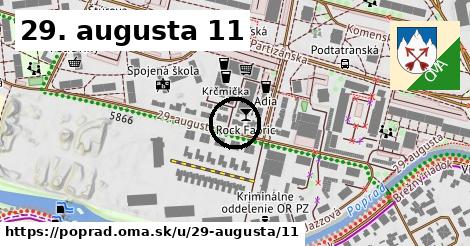 29. augusta 11, Poprad