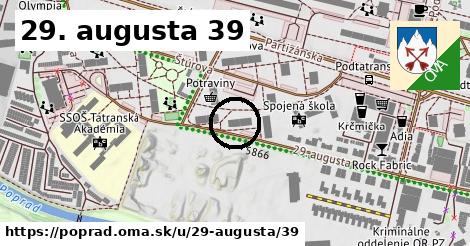 29. augusta 39, Poprad