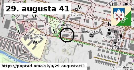 29. augusta 41, Poprad