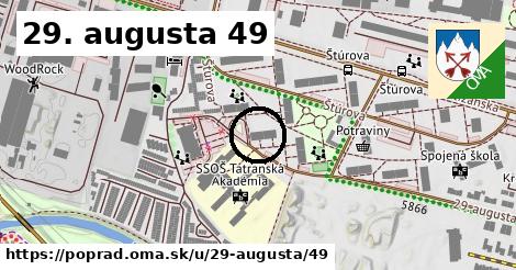 29. augusta 49, Poprad