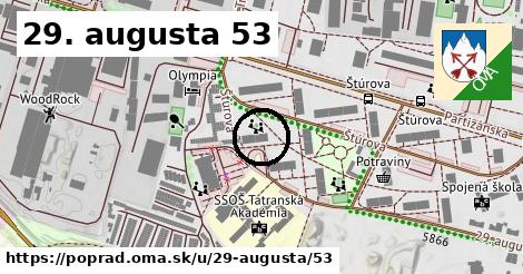 29. augusta 53, Poprad