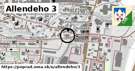Allendeho 3, Poprad