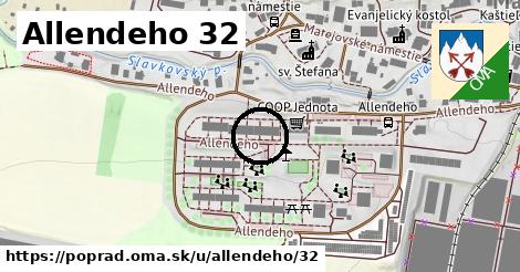 Allendeho 32, Poprad