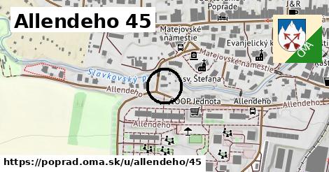 Allendeho 45, Poprad