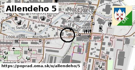 Allendeho 5, Poprad