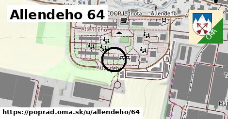 Allendeho 64, Poprad