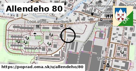 Allendeho 80, Poprad