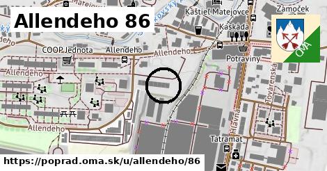 Allendeho 86, Poprad