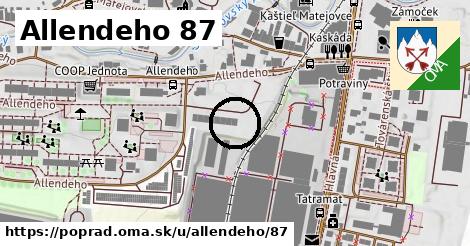 Allendeho 87, Poprad