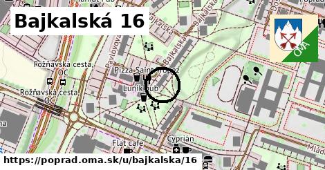 Bajkalská 16, Poprad