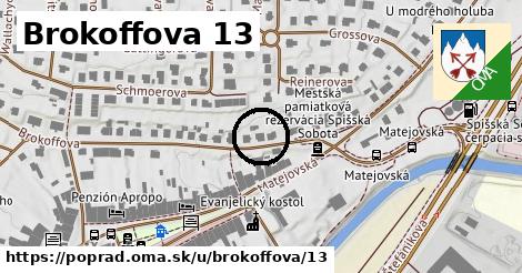 Brokoffova 13, Poprad