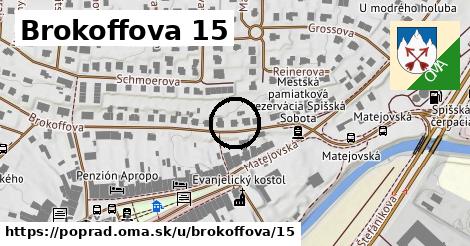 Brokoffova 15, Poprad